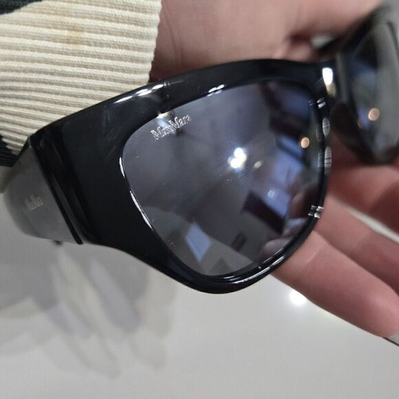 Max Mara Sunglasses MM0041 FRANCOISE  01A Black Mirror Woman new main image 5